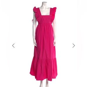 Self-Portrait Fuchsia Maxi dress